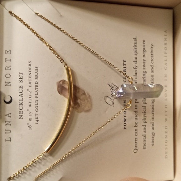 Luna Norte necklace set - Picture 1 of 2